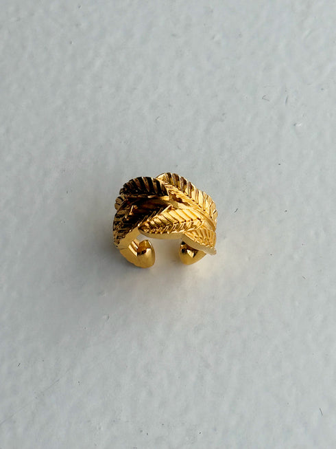 leaf earcuff